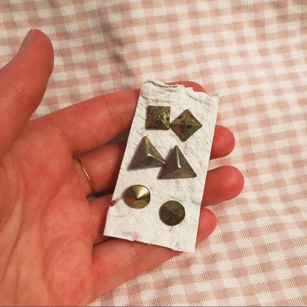 Geometric earrings